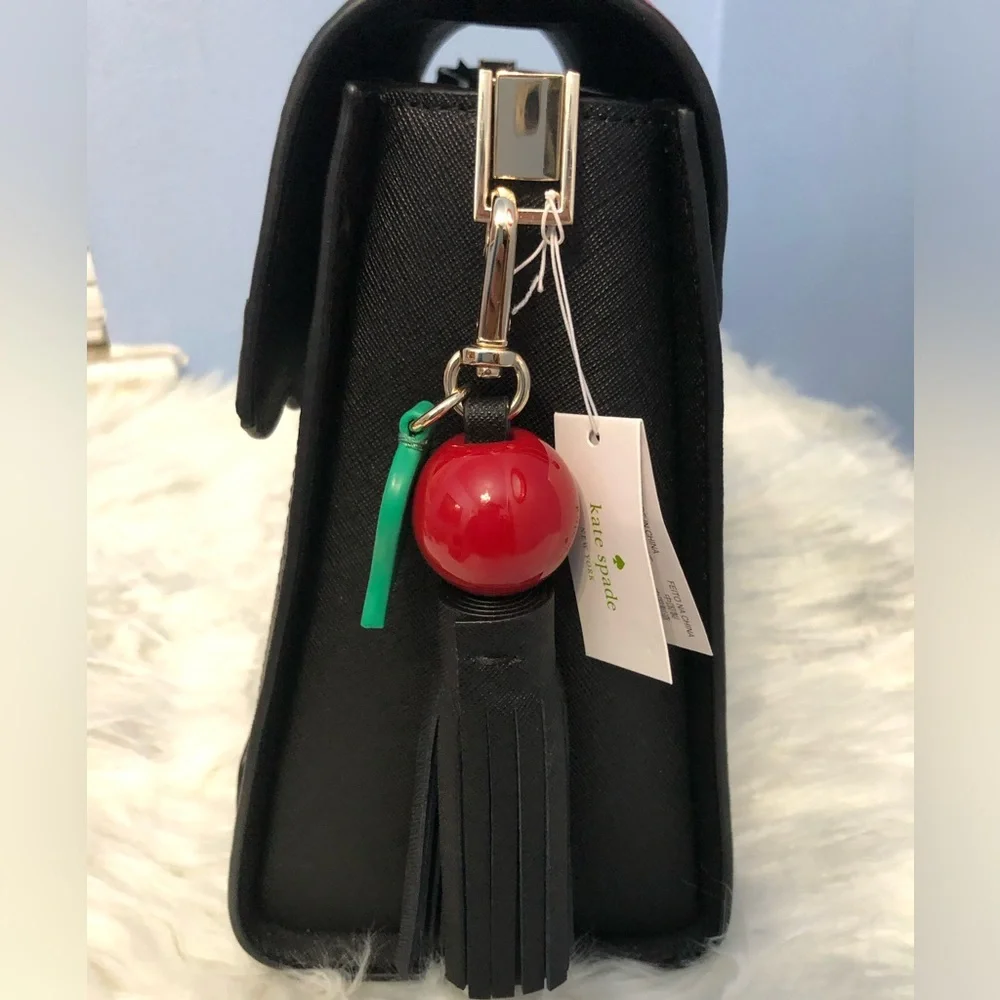 NWT Spade Ma Cherie Cafe Frenchie Dog Novelty Bag - Picture 3 of 14